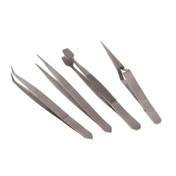 Faithfull - Tweezer Set, 4 Piece