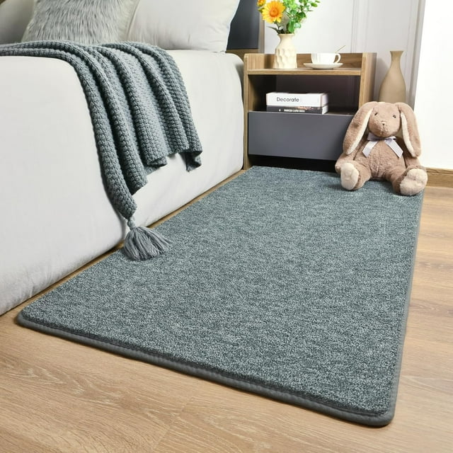 xArea Rugs for Living Room Soft Modern Memory Foam Area Rug for Bedroom and Washable Indoor Rug Low Pile Minimalist Carpet for Kids Nursery Room Home Decor