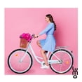 thumbnail image 3 of Bicicleta Urbana De Paseo R26 Doble Freno Vintage Canastilla celeste, 3 of 8