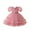 Pink, variant on Wdgfv Girls 3D Puffy Party Dress Toddler Kids Age 3-8 Years Casual Play Outfit Spring Summer Fall Net Formal Gown Pink 7-8 Years