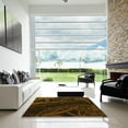 thumbnail image 7 of Ahgly Company Machine Washable Indoor Round Transitional Dark Bronze Brown Area Rugs, 8' Round, 7 of 7