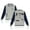 grey, variant on Gigi Perez Merch Sailor Song Baseball Jacket Men's & Women's Varsity Style Ribbed Trim Coat