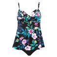 thumbnail image 5 of MKLEKYY Trajes De Baño Mujer Curvy Swimsuit For Women Tankini Swimdress Swimwear Two Piece Bathing Suit With Shorts, 5 of 5