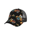 thumbnail image 7 of Disketp Cartoon Tractor Print Trucker Hat Men Women - Mesh Baseball SnapBack Cap, 7 of 7