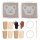 thumbnail image 2 of TICFOX Kit De Posavasos con Aguja Perforada, Kit De Hilo De Ganchillo para Alfombra DIY, Kit De Bricolaje para Principiantes, 2 of 14