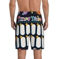 thumbnail image 4 of Lsque Space Math Times Tables Mens Sleep Pajama Shorts,Short Pajama Pants, Cotton Ultra-Soft Knit-3X-Large, 4 of 9