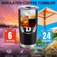 thumbnail image 3 of 20 oz Tumbler with Lid, Personalized Gifts for Men, Insulated Coffee Tumbler for Men, Travel Coffee Mug, Birthday Christmas Gifts for Men Unique, Personalized Gifts R, 3 of 7