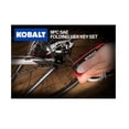 thumbnail image 3 of Kobalt Folding Assorted Standard (SAE) 9-Pieces Hex Key Set, 3 of 6
