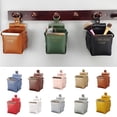 thumbnail image 1 of Caja de almacenamiento Yesbay, sin perforaciones, ahorra espacio, estilo nórdico, elegante, para pared, artículos diversos, bolsa para guardar artículos para el hogar, 1 of 8