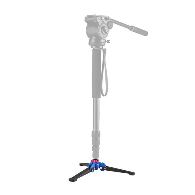 Support Three Leg DSLR Camera Photography Mini Tripod Monopod Unipod Base Stand Holder Support with 3/8" Screw for Tripod Fluid Ball Head