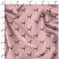 thumbnail image 2 of Soimoi Rayon Fabric Great Dane Dog Printed Craft Fabric by The Yard 42 Inch Wide, 2 of 6