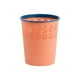 thumbnail image 2 of Moyic Household minimalist bathroom, room, plastic Nordic paper basket classification hollowed garbage bin, garbage out Suministros de limpieza para el hogar rojo naranja Bote de basura pequeño, 2 of 6