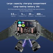 Rainbuvvy T93 smartwatch with 1.96 inch 4GB memory, portable headphones, sports watch