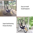 thumbnail image 5 of WETLA A-shaped Strong Load Bearing Anti-deformed Hammock Chair Stand Swing Seat Metal Support Rack, 5 of 8