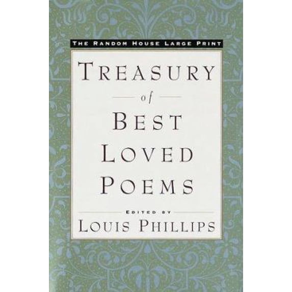 Pre-Owned The Random House Large Print Treasury of Best-loved Poems (Hardcover) 0679429190 9780679429197