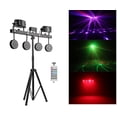 thumbnail image 1 of DJ Light RGBW Par LED Wash DMX Band Stage Lighting Party Bar Derby Musical Light, 1 of 5