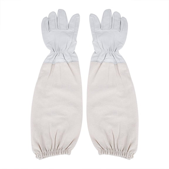 Yajisi Premium Long‑Sleeve Beekeeping Gloves – Vented Goat‑Skin Protection for Hobby & Pro Use