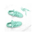 thumbnail image 4 of INSPIRE CHIC Women's 2 Pairs Flat Ribbon Sneaker Canvas Shoelaces Turquoise 130cm/51.2", 4 of 4