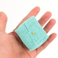 thumbnail image 3 of Rollo de cinta de yute GOOHOCHY de 2 m para decoración navideña (azul cielo), 3 of 7