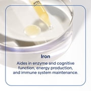 Trace Minerals Ionic Iron - Liquid Iron Drops for Healthy Mindset, Immune System & Energy Support - Ionic Trace Minerals - Derived From Ferrous Sulfate - 1.9 fl oz (46 Servings)