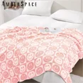 thumbnail image 3 of Amberspace Blossom Smiling Face Knit Throw,Checkered Pink Smile,50"*60", 3 of 6