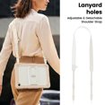 thumbnail image 6 of XYX for Samsung Galaxy Tab A9+ Plus Case 11 inch (Model: SM-X210/X216/X218), 3in1 Heavy Duty Shockproof Tablet Case with Stand, Shoulder Strap, Cream Rose Gold, 6 of 6