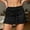 Black, variant on Tennis Lace-Up Bodycon Solid Skirt for Everyday Styling Summer Streetwear with High Waist A-Line Pink XL