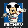 thumbnail image 3 of Mickey & Friends - Retro Mickey Portrait - Juniors Cropped Cotton Blend T-Shirt, 3 of 5