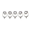 thumbnail image 3 of S SERENABLE 1 Set Rod Guides Tip Tops Repair , Saltwater Trolling Rod Guides Set, Big 5pcs 5pcs LR16, 3 of 4