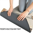 thumbnail image 3 of Shiba Inu Hot Yoga Mat Towel Non Slip for Hot Yoga - Quick-Drying Yoga Mat Cover with 4 Corner Pockets with Travel Bag - Hot Yoga Towel Non Slip 74"x26", 3 of 6
