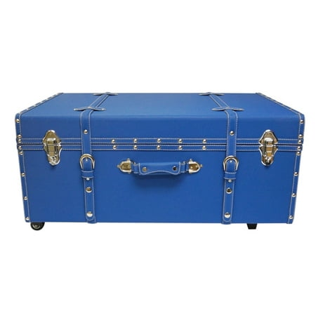 Designer Wheeled Trunk - Pacific Blue