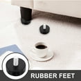 thumbnail image 2 of 4 Pcs Patins Amortisseurs en Caoutchouc Réglables Robustes pour Machines, 2 of 9