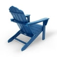thumbnail image 5 of LuXeo Marina with Side Table Polyethylene Adirondack Chair - Navy, 5 of 11