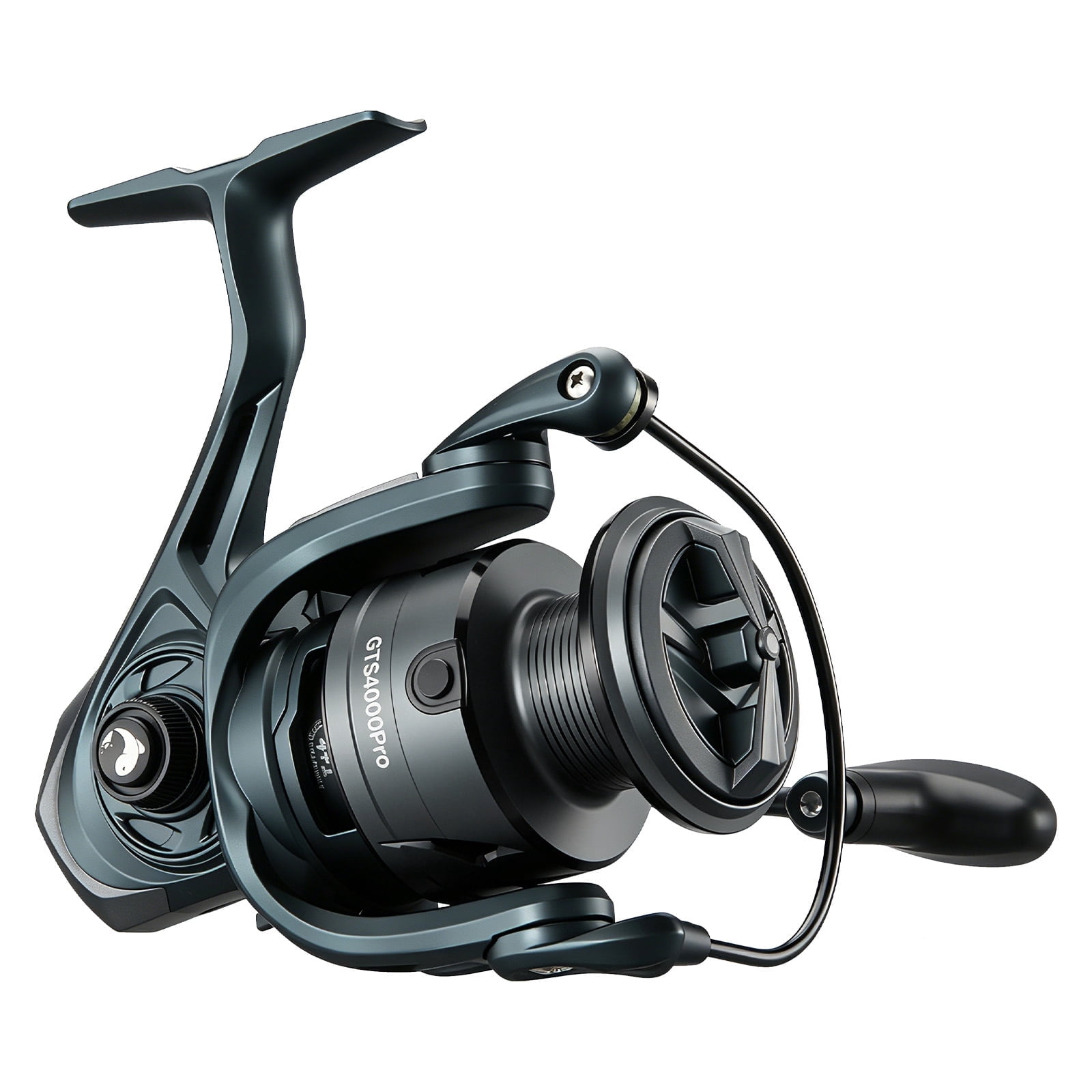 TEBEN GTS2000 Surf Fishing Reel - 5.2:1 Grea Ratio Spinning Reel 4+1BB Surf Fishing Reels Freshiwater and Saltwater Spinning Reels Fishing