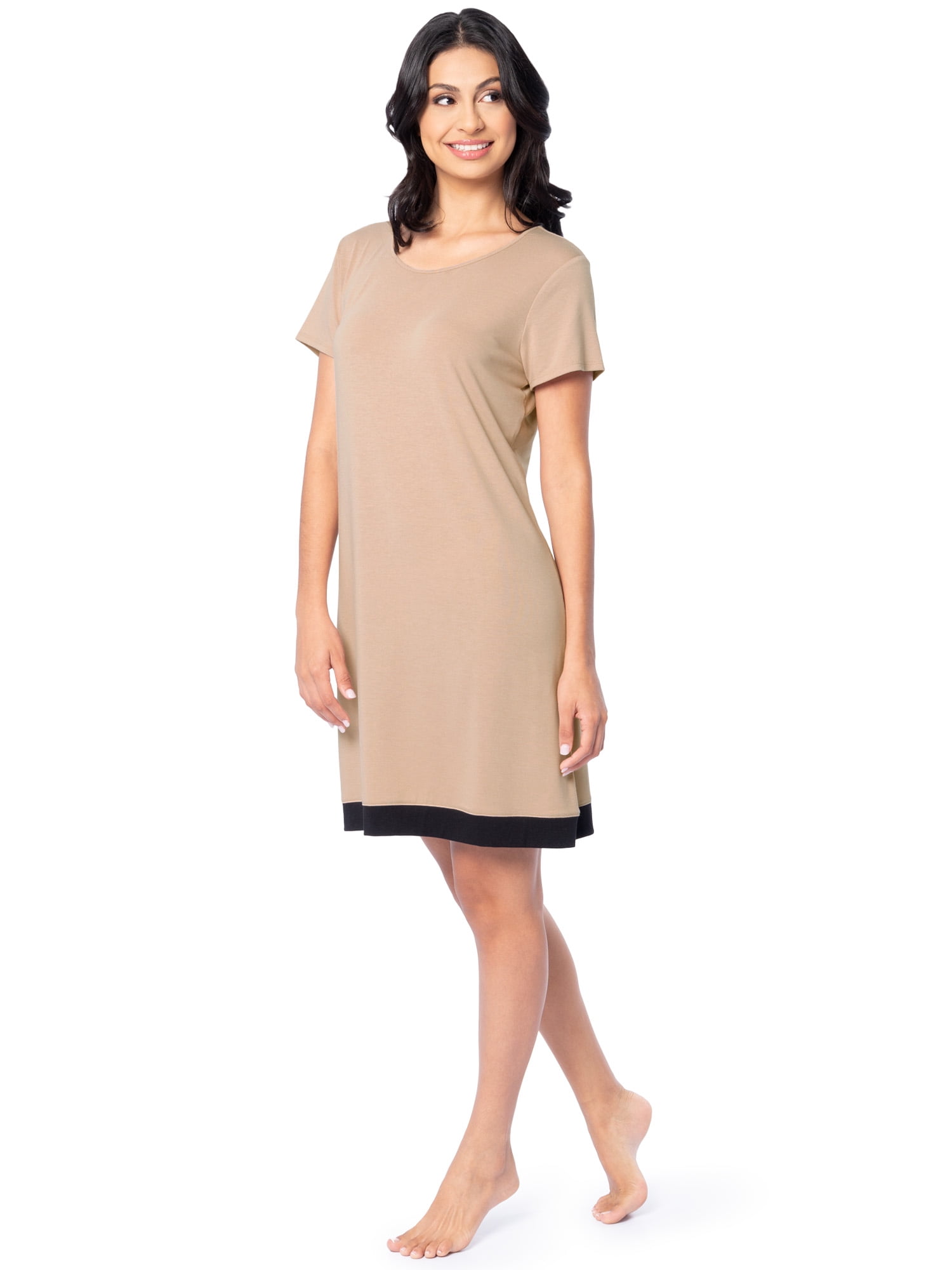 Fruit of the Loom Women's Soft and Breathable Pajama Sleepshirt, Sizes S-5X