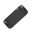 thumbnail image 1 of NATEFEMIN For Switch 2 2025 Protective Bumper Case Black Silicone Shockproof Lightweight With Kickstand Open Design Airflow, 1 of 8