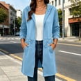 thumbnail image 2 of Women's Zip up Hoodies Long Tunic Sweatshirts Oversized Casual Long Sleeve 2026 Fall Hoodie Jacket Coat Trendy Casual Tops Fashion Fall Outfits Jackets with Pockets QURATI 3Xl, 2 of 4