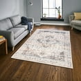 thumbnail image 2 of Erbanica Vintage Medallion 5' x 8' ft.Ultra-Soft Machine Washable Rug for Living Room, Bedroom, Home Office | Non Slip, Easy Clean Area Rug, 2 of 5