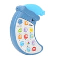 thumbnail image 3 of With Colorful Moon Designs, Durable Phone Toy, Telephone Toy, Safe For Kids Home Blue, 3 of 8