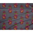 thumbnail image 4 of oneOone Polyester Lycra Fabric Leaves|Floral & Paisley Block Printed Craft Fabric BTY 56 Inch Wide, 4 of 4