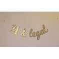 thumbnail image 2 of All About Details 21 & Legal Cursive Banner (Black & Gold), 2 of 4