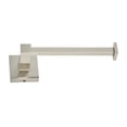thumbnail image 3 of Tella Square Series Contemporary Brass Toilet Paper Holder in Brushed Nickel, 3 of 4