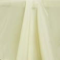 Efavormart 90x156" Seamless Premium IVORY 200 GSM Linens Polyester Rectangle Tablecloth ...