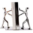 thumbnail image 3 of Stainless Steel Bookends with Anti-Slip Design for Men, 3 of 5