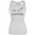 thumbnail image 1 of Gardening I Dig Gardening Tulip Trowel Juniors Soft Tank Top White 2XL, 1 of 1