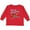 Red, variant on Inktastic Merry Christmas Train with Presents Boys or Girls Long Sleeve Toddler T-Shirt
