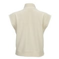 thumbnail image 4 of Boxercraft BW2407 Women's Sleeveless Terry Half-Zip-Natural-M, 4 of 4