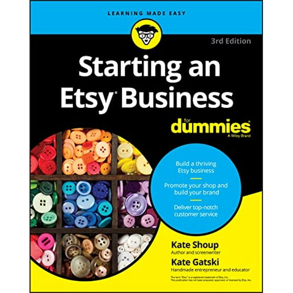 Pre-Owned Starting an Etsy Business for Dummies (Paperback) 1119378966 9781119378969