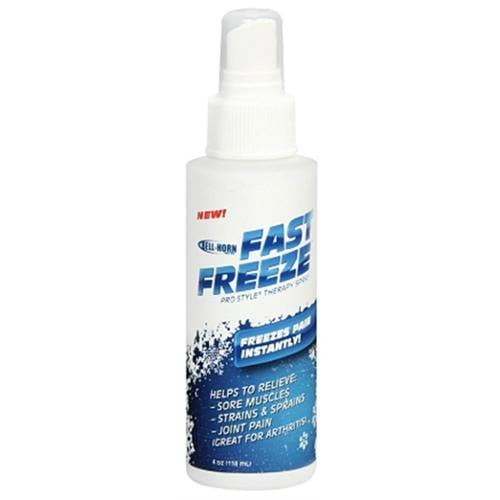 Fast Freeze Pain Relief Spray 4 oz (Pack of 3)