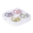 thumbnail image 1 of 1 unidad/blanco 4 rejillas bolas de hielo grandes de 65 cm molde grande para bolas de hielo para whisky fácil de desmoldar ANGGREK  Otros, 1 of 8